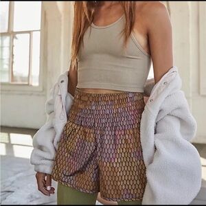 FP Movement by Free People Way Home High Waist Shorts size M